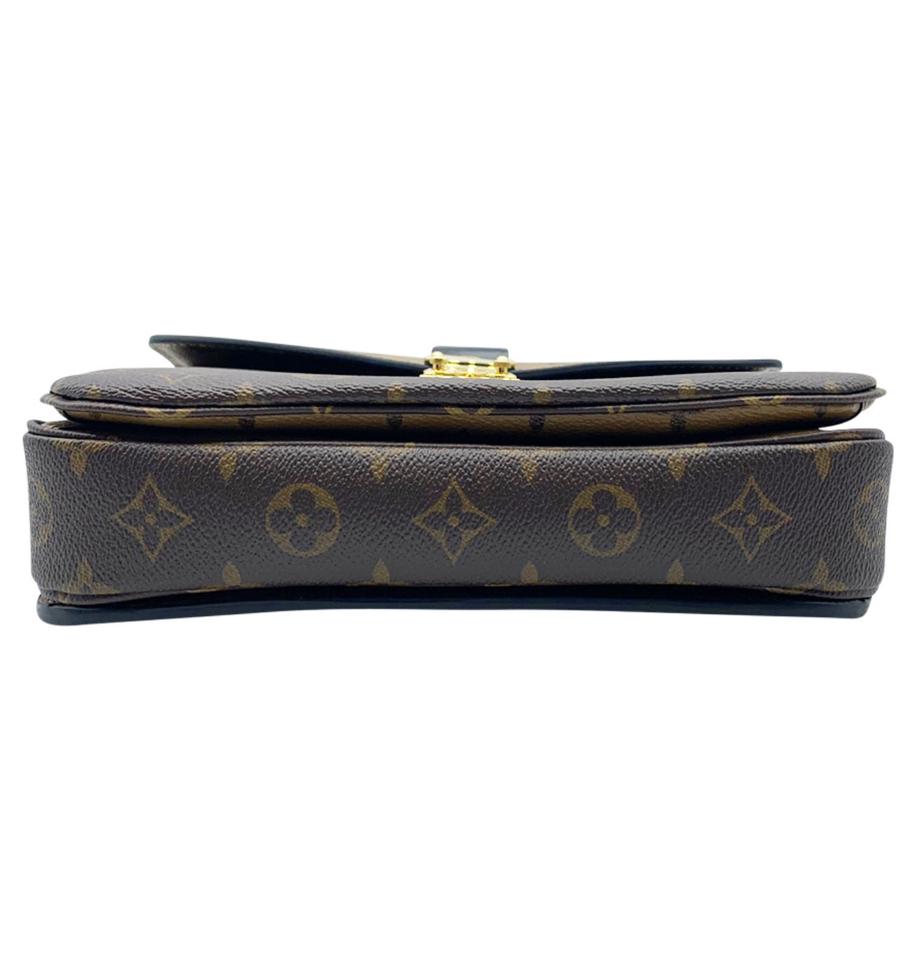 Handbags Louis Vuitton Louis Vuitton Reverse Pochette Metis mm Shoulder Bag 2way Brown M44876 LV lt741a