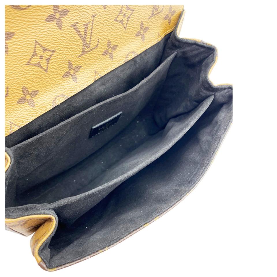 Louis Vuitton Pochette Metis Brown Monogram Reverse Canvas Shoulder Bag