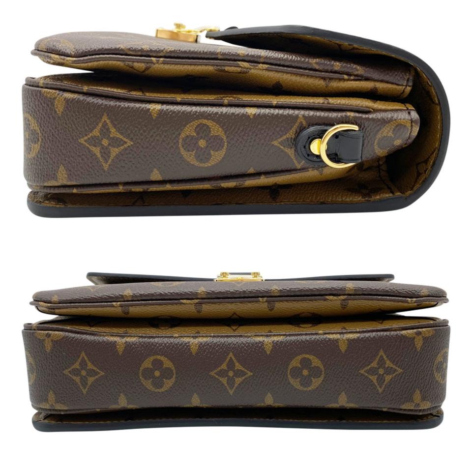 Louis Vuitton Pochette Metis Brown Monogram Reverse Canvas Shoulder Bag