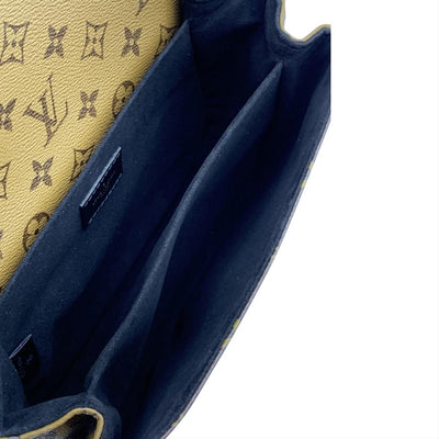 Louis Vuitton Pochette Metis Monogram Reverse Canvas Brown - NOBLEMARS