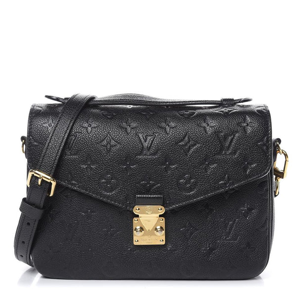 Metis leather handbag Louis Vuitton Black in Leather - 34667424