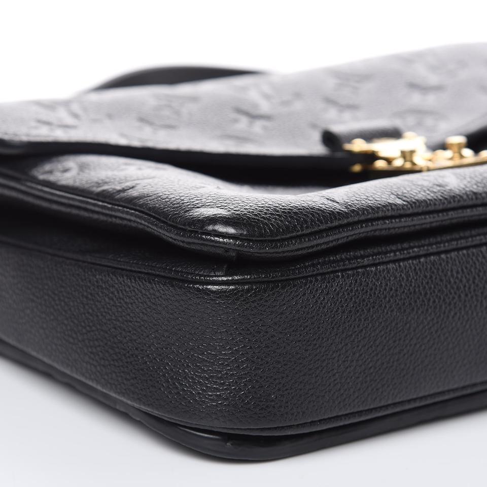 Louis Vuitton Pochette Metis Empreinte Black Cross Body Bag