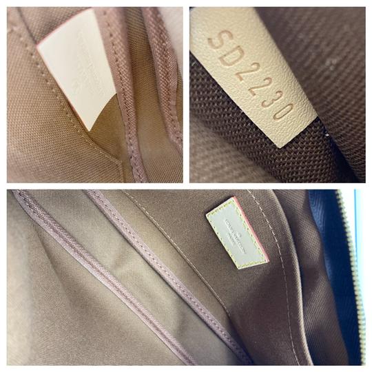 Louis Vuitton Pochette Multi Accessories Kaki Green Monogram Canvas Shoulder Bag