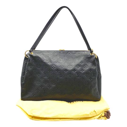 Louis Vuitton Ponthieu Black Monogram Empreinte Leather Tote