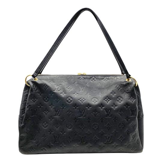 Louis Vuitton Ponthieu Black Monogram Empreinte Leather Tote