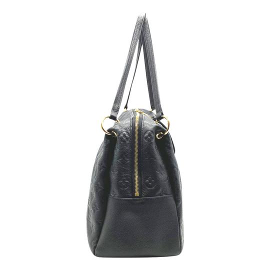 Louis Vuitton Ponthieu Black Monogram Empreinte Leather Tote