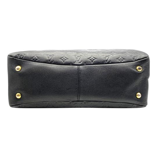 Louis Vuitton Ponthieu Black Monogram Empreinte Leather Tote