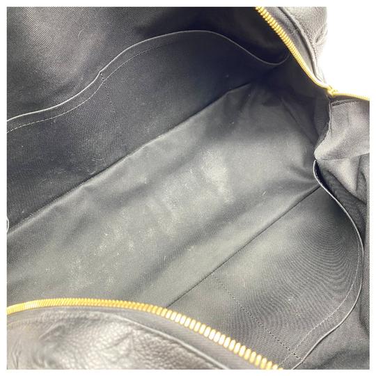 Louis Vuitton Ponthieu Black Monogram Empreinte Leather Tote