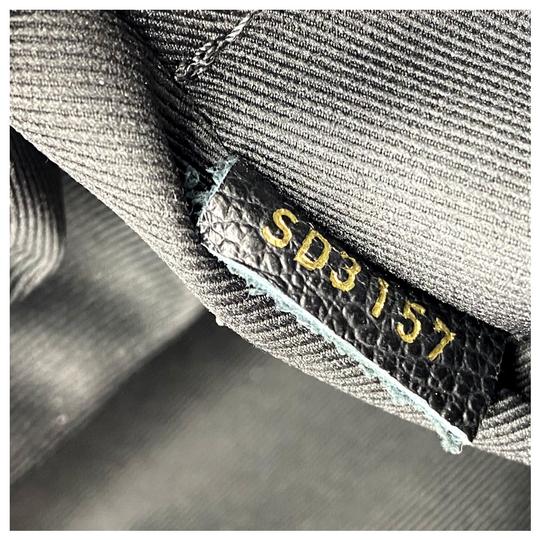 Louis Vuitton Ponthieu Black Monogram Empreinte Leather Tote