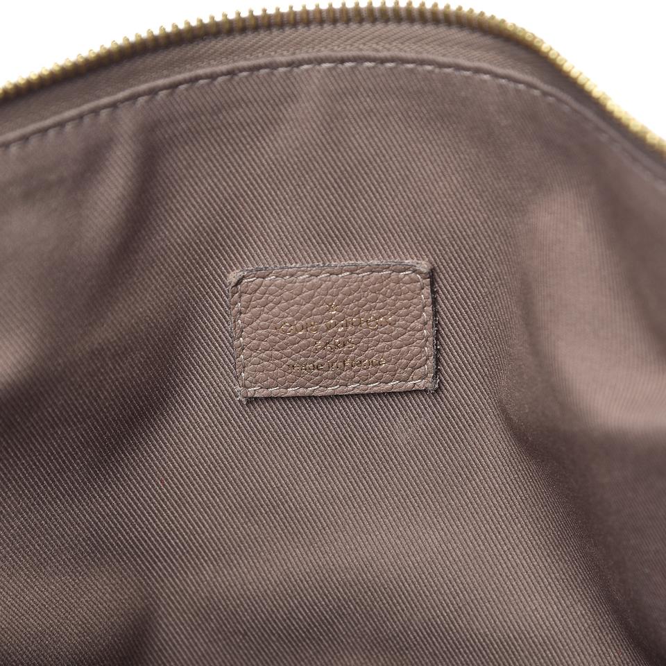 Louis Vuitton Ponthieu Taupe Glace Beige Monogram Empreinte Leather Tote