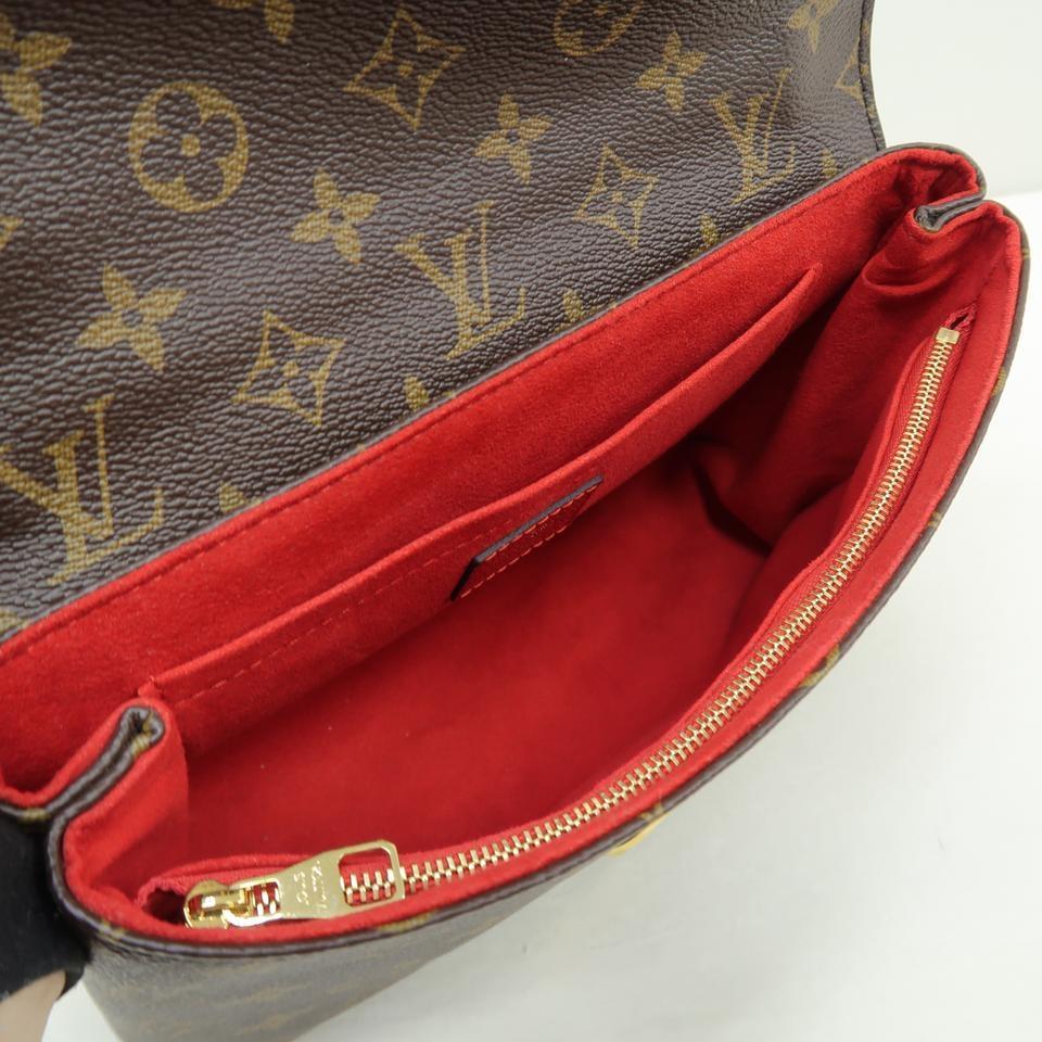 Louis Vuitton Saint Placide Red Monogram Canvas Shoulder Bag