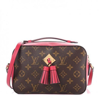 Louis Vuitton Rose Poudre Monogram Canvas Saintonge Crossbody Bag
