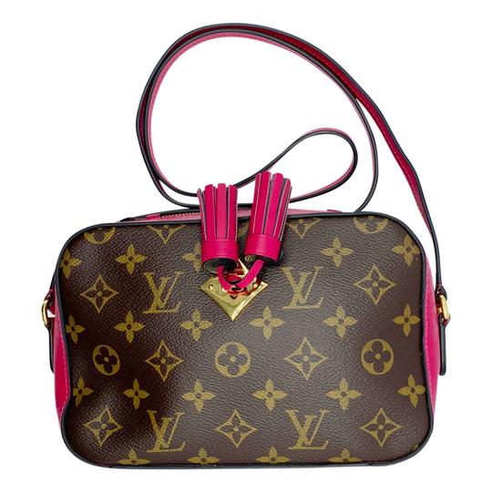 Louis Vuitton Saintonge Freesia Pink Monogram Canvas Shoulder Bag -  MyDesignerly
