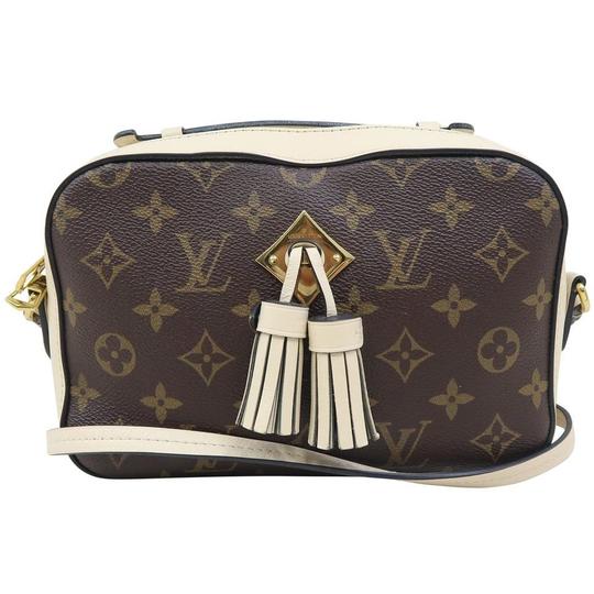 Louis Vuitton Saintonge Monogram Brown Canvas Cross Body Bag