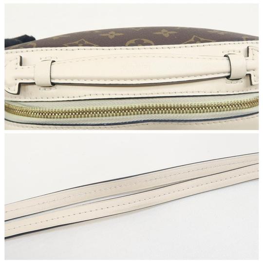 Louis Vuitton Saintonge Monogram Brown Canvas Cross Body Bag