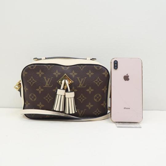 Louis Vuitton Saintonge Monogram Brown Canvas Cross Body Bag