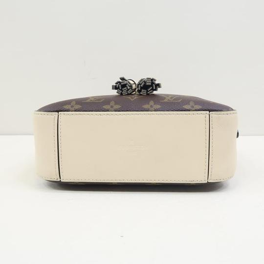 Louis Vuitton Saintonge Monogram Brown Canvas Cross Body Bag