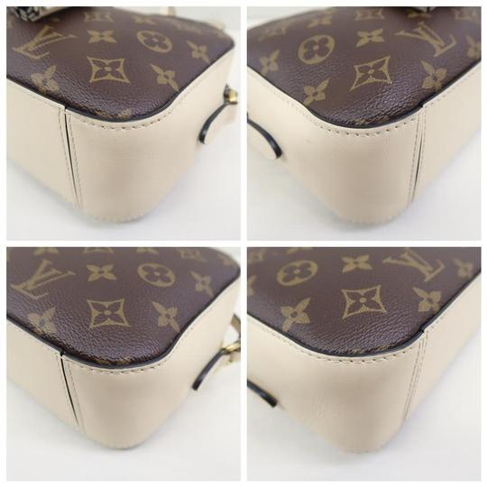 Louis Vuitton Saintonge Monogram Brown Canvas Cross Body Bag