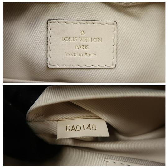 Louis Vuitton Saintonge Monogram Brown Canvas Cross Body Bag