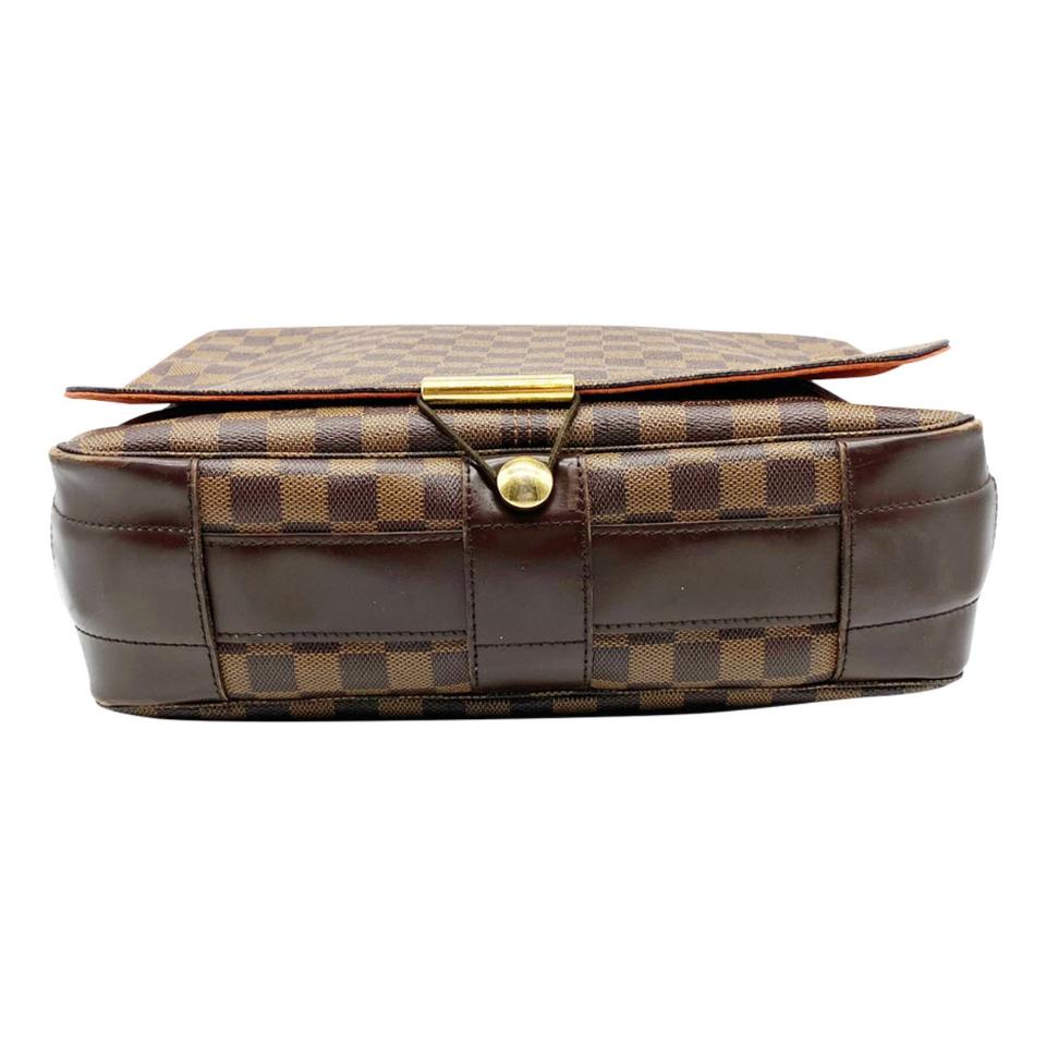 Louis Vuitton Bastille Ebene Brown Canvas Shoulder Bag