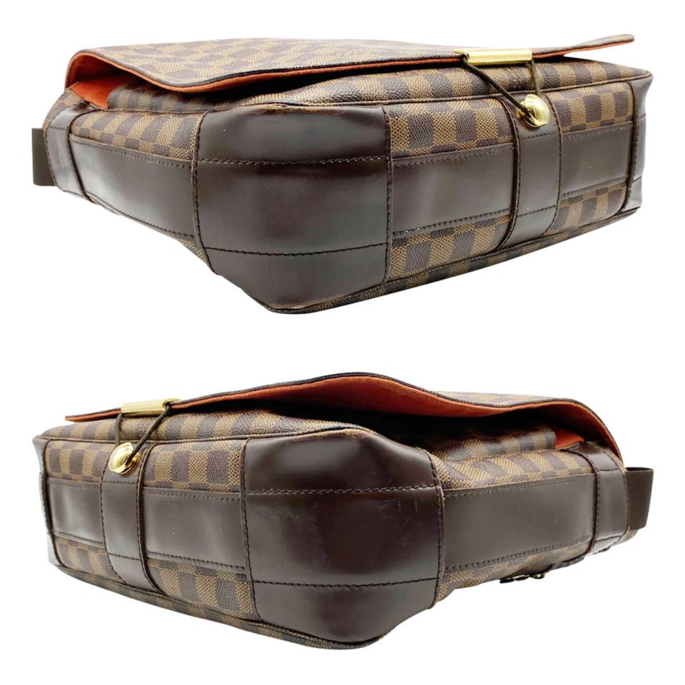 Louis Vuitton Bastille Ebene Brown Canvas Shoulder Bag