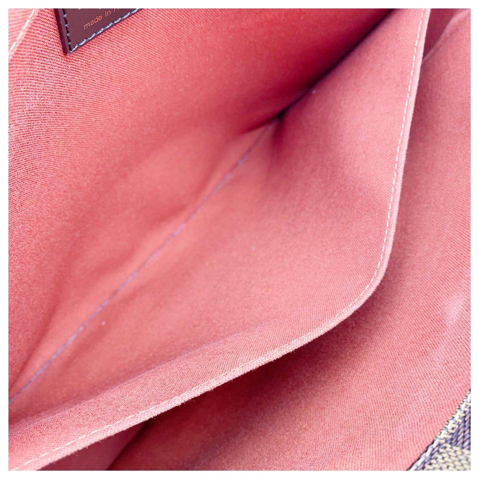 Louis Vuitton Bastille Ebene Brown Canvas Shoulder Bag