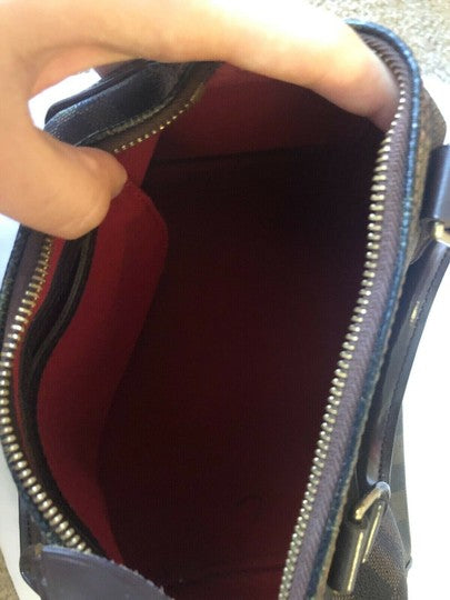 Louis Vuitton Speedy 25 Damier Brown Canvas Satchel