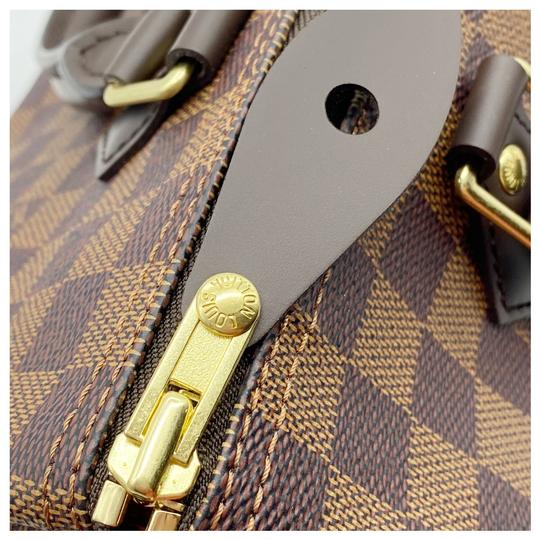 Louis Vuitton Speedy 30 2020 Brown Damier Ébène Canvas Satchel