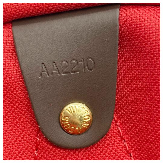 Louis Vuitton Speedy 30 2020 Brown Damier Ébène Canvas Satchel