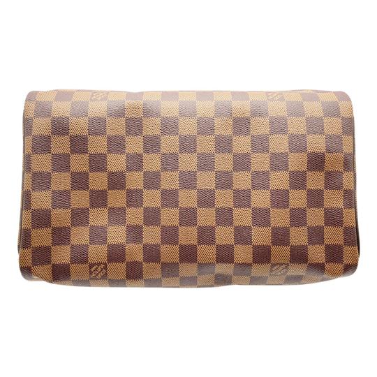Louis Vuitton Speedy 30 2020 Brown Damier Ébène Canvas Satchel