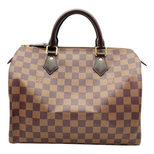 Louis Vuitton Speedy 30 2020 Brown Damier Ébène Canvas Satchel