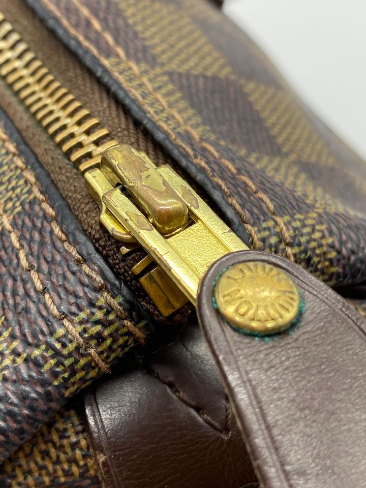 Louis Vuitton Speedy 30 Brown Damier Ébène Canvas Satchel