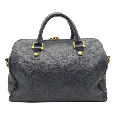 Louis Vuitton Speedy Bandouliere 25 Infini Black Monogram Empreinte Leather Shoulder Bag
