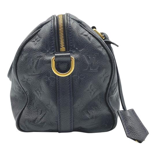 Louis Vuitton Speedy Bandouliere 25 Infini Black Monogram Empreinte Leather Shoulder Bag