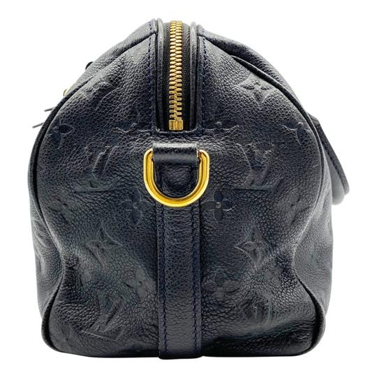 Louis Vuitton Speedy Bandouliere 25 Infini Black Monogram Empreinte Leather Shoulder Bag