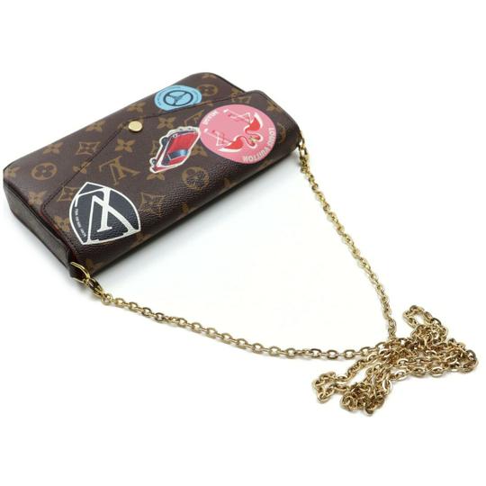 LOUIS VUITTON Monogram World Tour Pochette Felicie