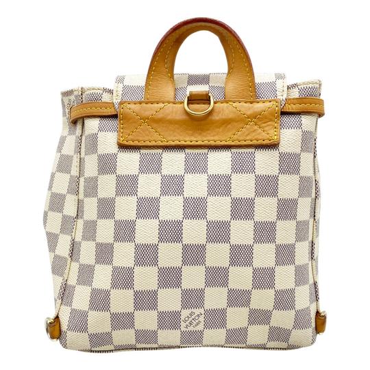 Louis Vuitton Sperone Bb 2018 White Damier Azur Canvas Backpack