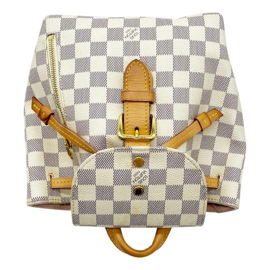 Louis Vuitton Sperone Bb 2018 White Damier Azur Canvas Backpack