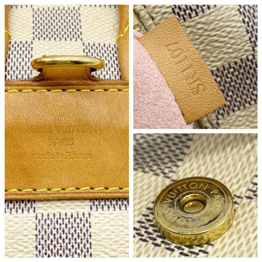 Louis Vuitton Sperone Bb 2017 White Damier Azur Canvas Backpack