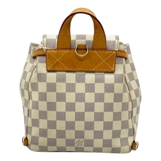 Louis Vuitton Sperone Bb 2017 White Damier Azur Canvas Backpack - MyDesignerly Louis Vuitton Sperone Bb 2017 White Damier Azur Canvas Backpack - MyDesignerly