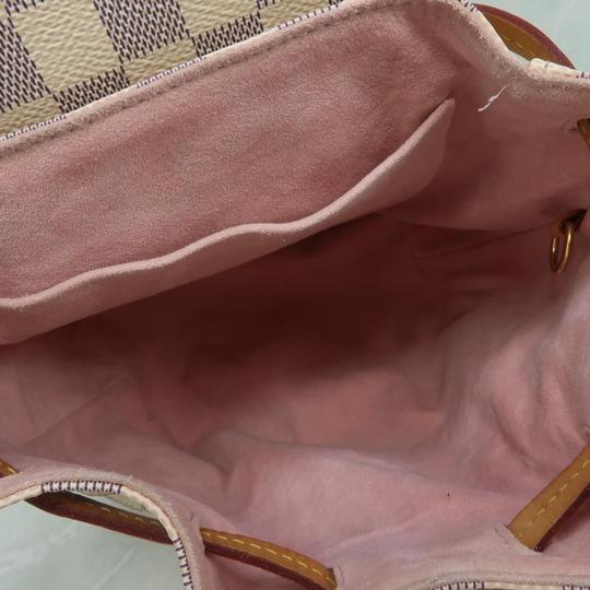 Louis Vuitton Sperone Damier Azur Bb White Canvas Backpack