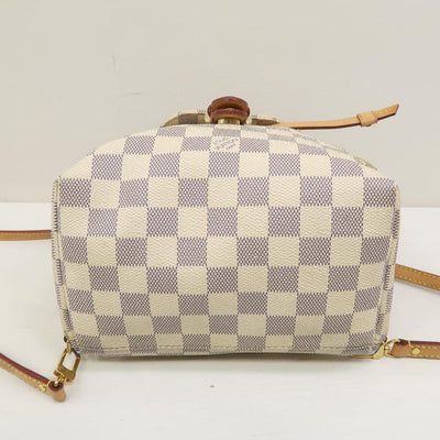 Sperone cloth backpack Louis Vuitton White in Cloth - 30896501
