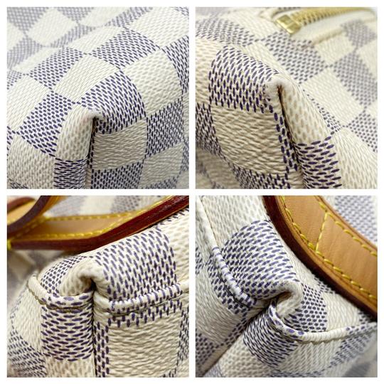 Louis Vuitton Sperone White Damier Azur Canvas Backpack