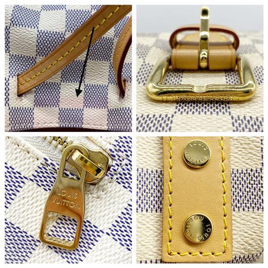 Louis Vuitton Sperone White Damier Azur Canvas Backpack