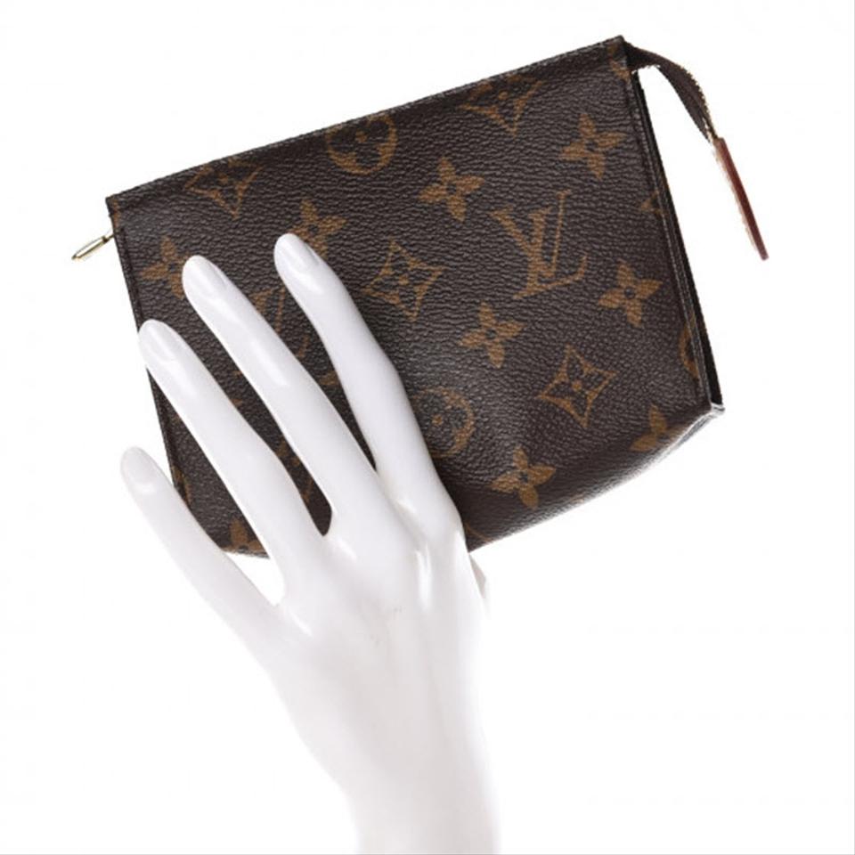 Louis Vuitton Toiletry Pouch 15 Brown Monogram Canvas Weekend/Travel Bag