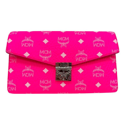 MCM Millie Monogrammed Leather Pink Coated Canvas Cross Body Bag -  MyDesignerly