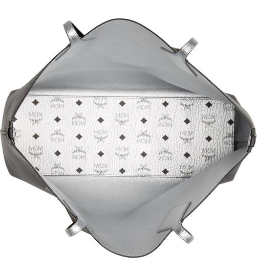 MCM Project Reversible Shopper Black Leather Tote