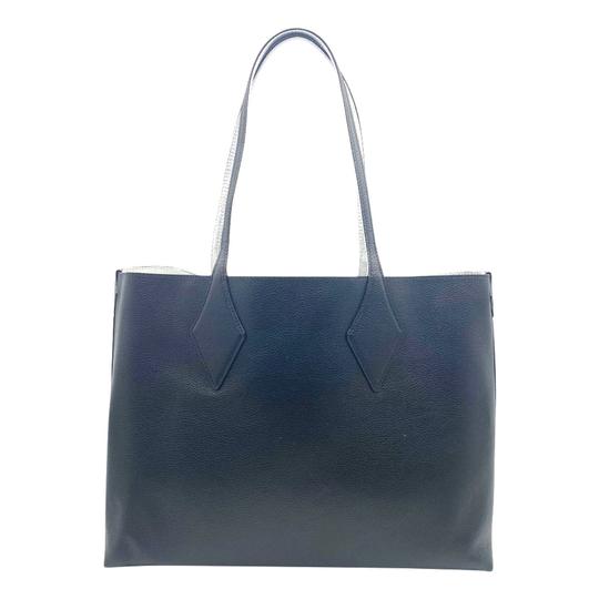 MCM Project Reversible Shopper Black Leather Tote