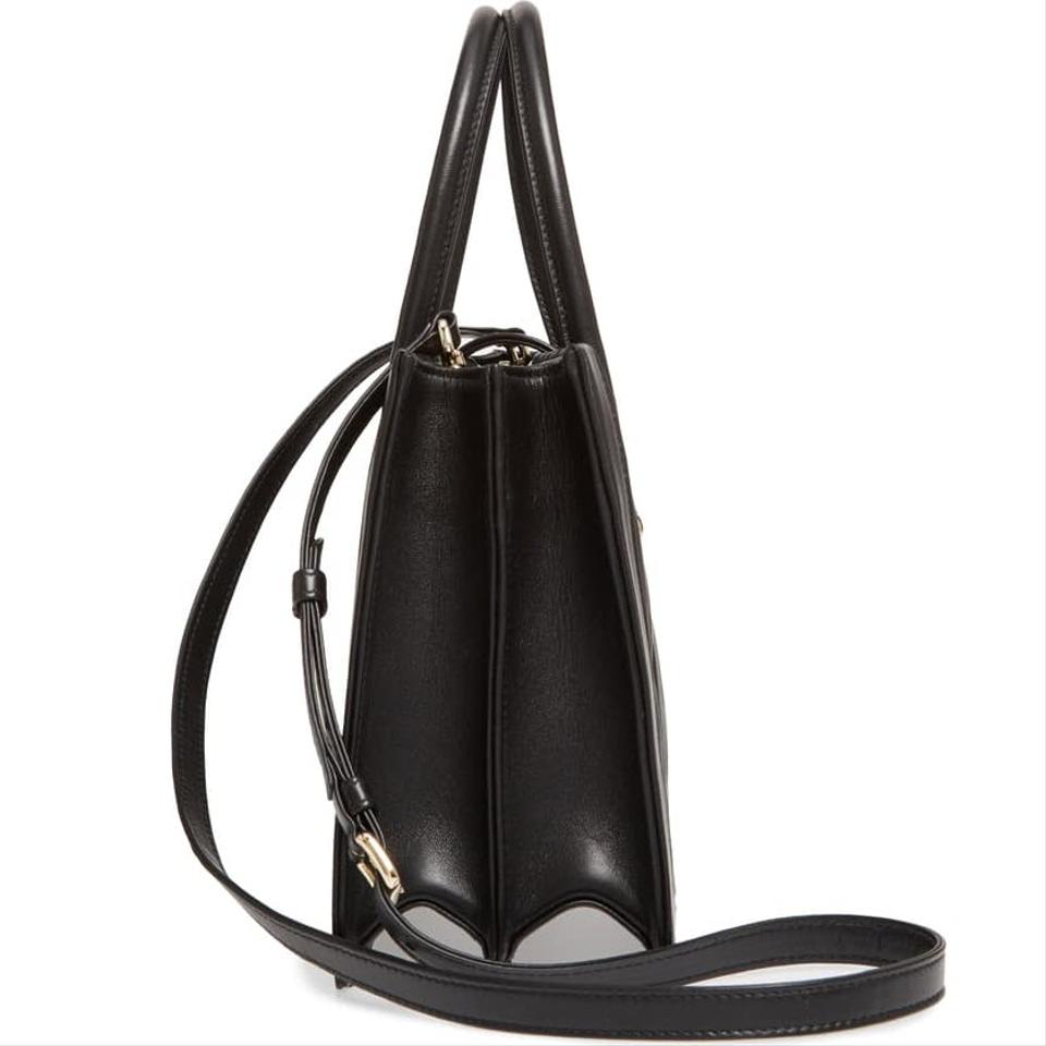 Miu Miu Confidential Matelasse Quilted Lambskin Black Leather Satchel