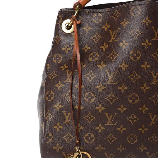 Louis Vuitton Artsy Monogram Mm Brown Canvas Tote